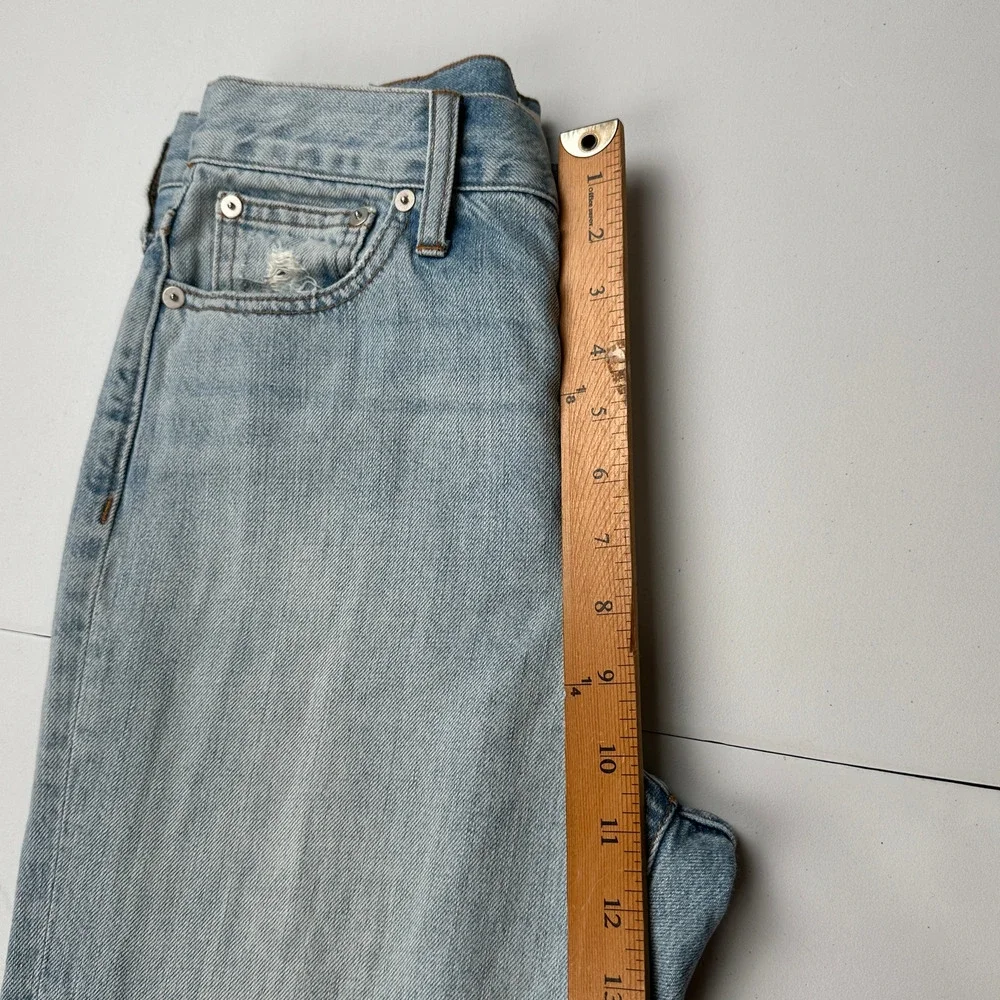 Madewell Jeans Womens 27 Blue Perfect Summer Jean Light Wash High Rise Denim - Picture 10 of 12